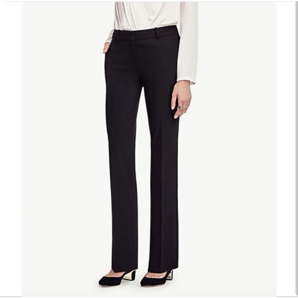 Ann Taylor Pants - Ann Taylor Black Straight Leg Pants - Size 6